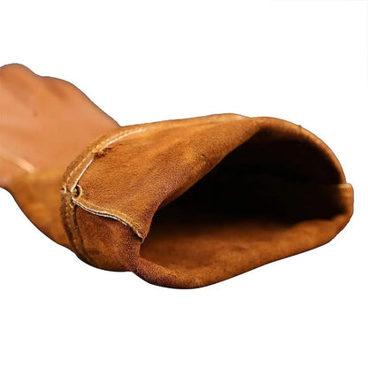 Long Leather Gardening Safety Gloves - Gloves from Dear Cece - Just £21.99! Shop now at Dear Cece