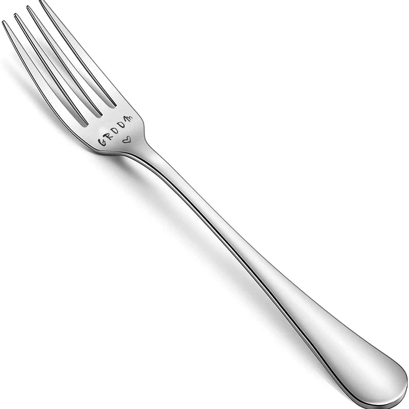 Bride and Groom Fork Cutlery Set - Cutlery from Dear Cece - Just £8.99! Shop now at Dear Cece