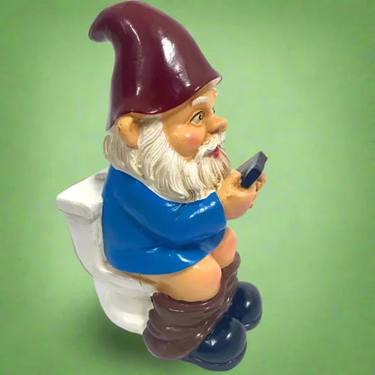 Pooping Naughty Garden Gnome