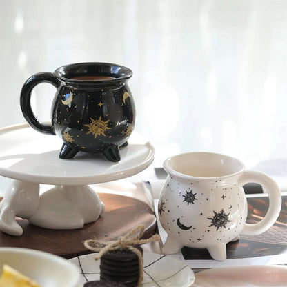 Cosmic Cauldron Divination Ceramic Mug - Mugs from Dear Cece - Just £17.99! Shop now at Dear Cece