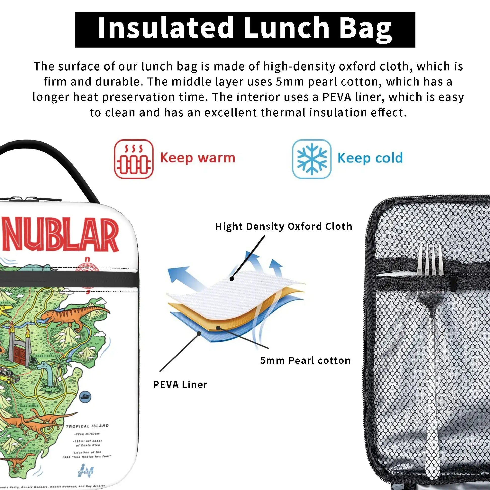 Jurassic Park Lunch Bag