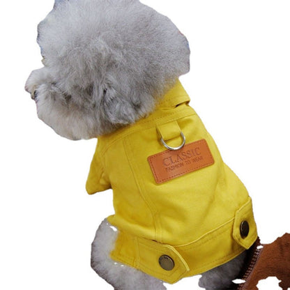 Doggy Denim Jacket XS - 3XL - Dog Apparel from Dear Cece - Just £14.99! Shop now at Dear Cece