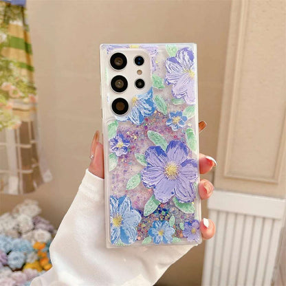 Oil Painting Flower Pattern Samsung Phone Case - phone case from Dear Cece - Just £12.99! Shop now at Dear Cece