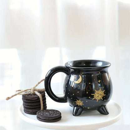 Cosmic Cauldron Divination Ceramic Mug - Mugs from Dear Cece - Just £17.99! Shop now at Dear Cece