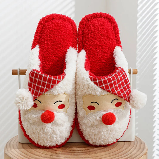 Santa Claus Christmas Slippers