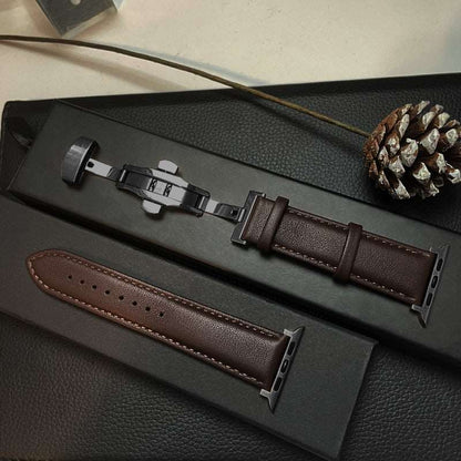 Genuine Leather Strap For Apple Watch - Watch Bands from Dear Cece - Just £14.99! Shop now at Dear Cece