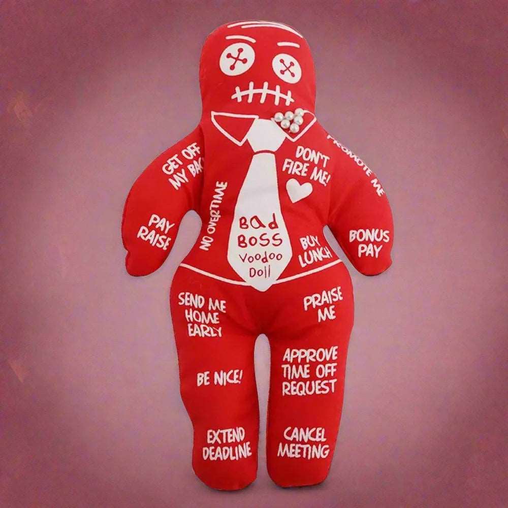 Bad Boss Revenge Novelty Voodoo Doll - Soft Toys from Dear Cece - Just £9.99! Shop now at Dear Cece