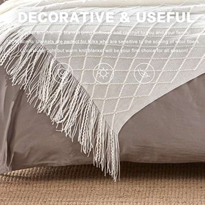 Chunky Knit Blanket - Blankets & Throws from Dear Cece - Just £17.99! Shop now at Dear Cece