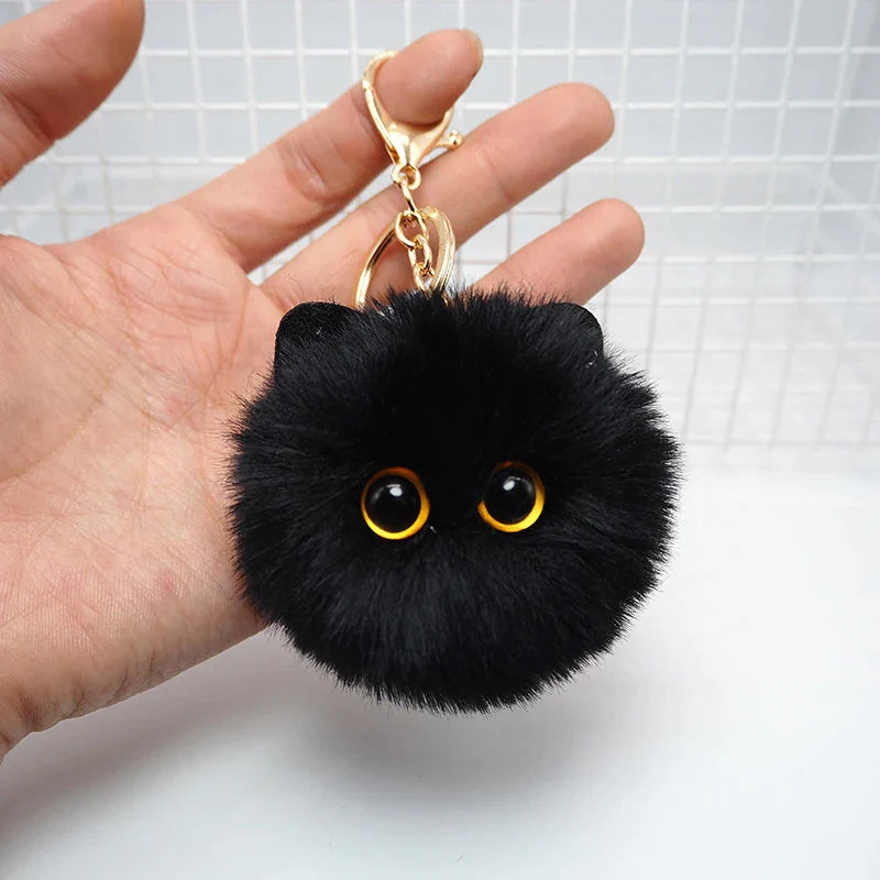 Realistic Kitty Cat Face Keychain - Keychains from Dear Cece - Just £8.99! Shop now at Dear Cece