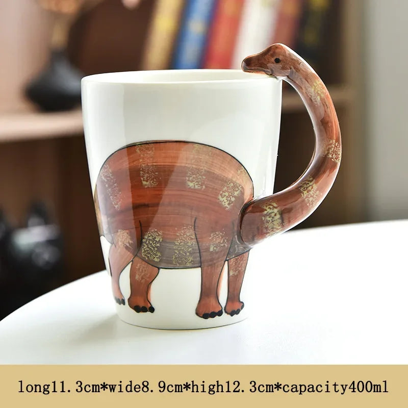 Dinosaur Shaped Ceramic Mug - Mugs from Dear Cece - Just £24.99! Shop now at Dear Cece