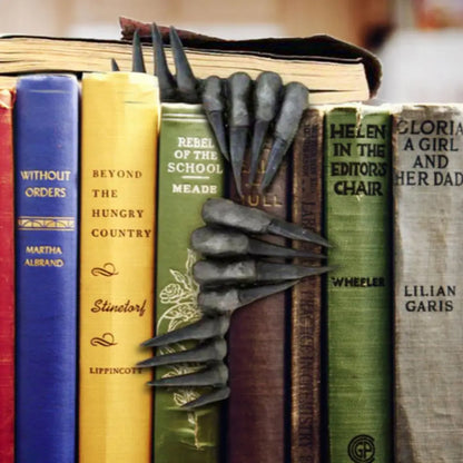 witches hands scary bookmark