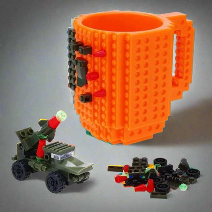 Creative Lego Mug with Bricks - Mugs from Dear Cece - Just £17.99! Shop now at Dear Cece