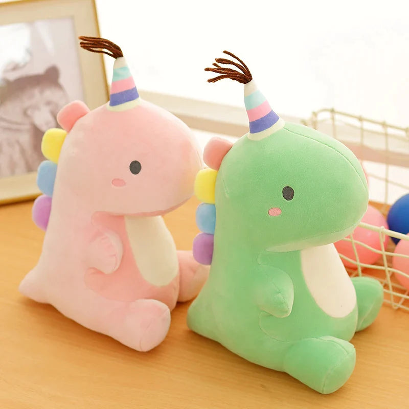 Birthday Dinosaur Soft Plush Toy - Soft Toys from Dear Cece - Just £14.99! Shop now at Dear Cece