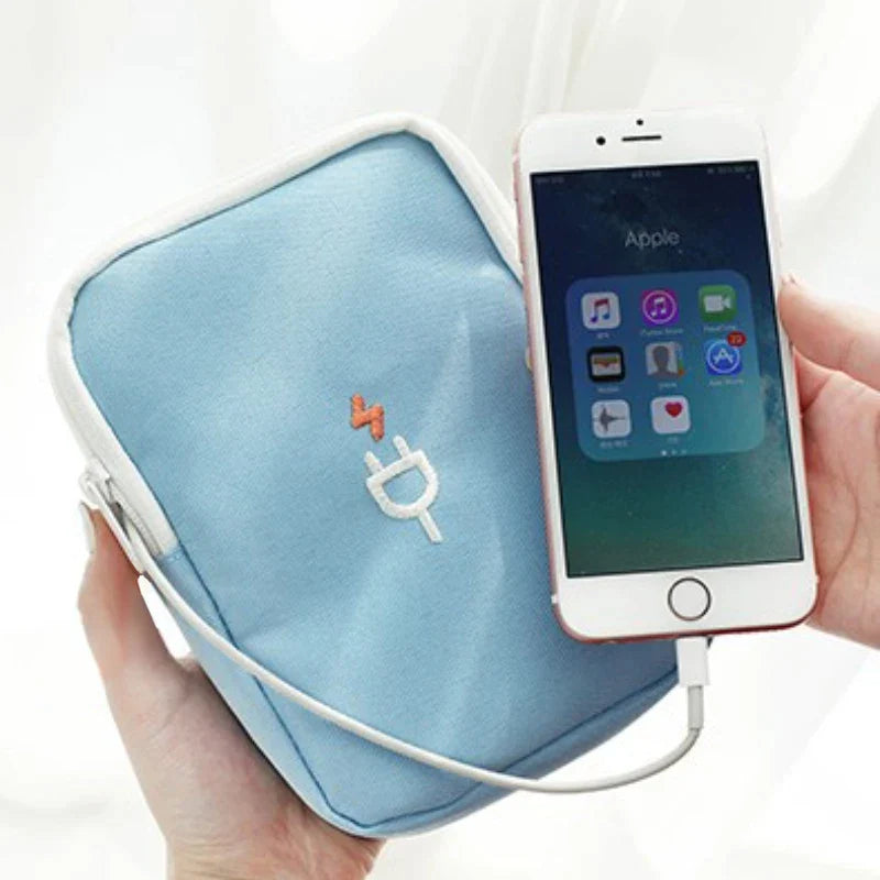 Travel Gadget Organiser Cable Bag - Storage Solutions from Dear Cece - Just £9.99! Shop now at Dear Cece