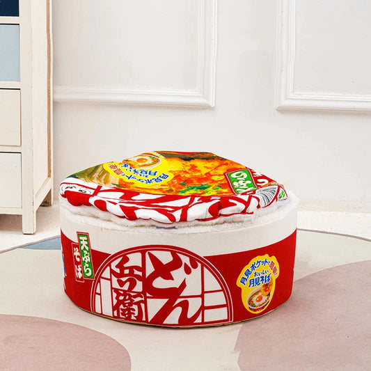 Instant Ramen Noodle Novelty Cat Bed - Cat Bed from Dear Cece - Just £29.99! Shop now at Dear Cece