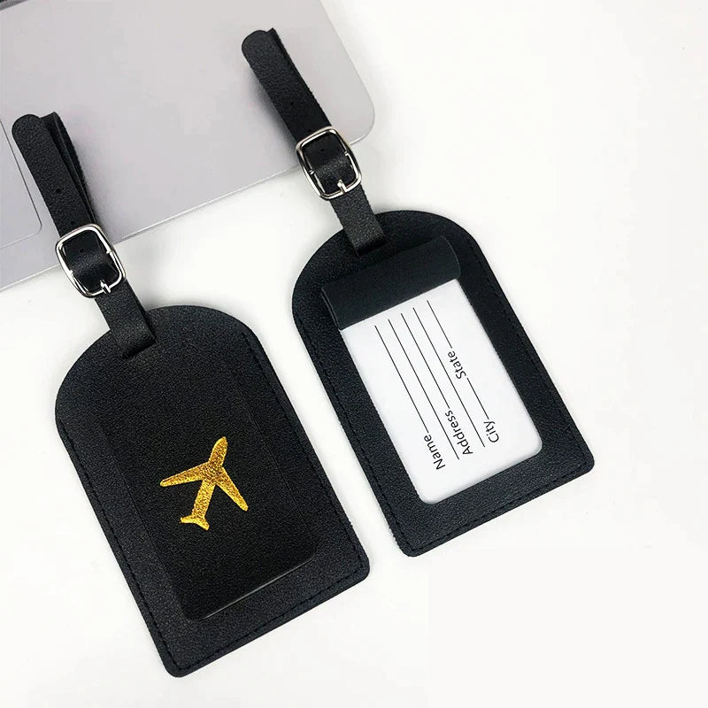 PU Vegan Leather Luggage Tag - luggage tags from Dear Cece - Just £7.99! Shop now at Dear Cece