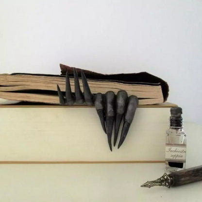 demon hands bookmark - gifts for horror fans, gifts for book lovers