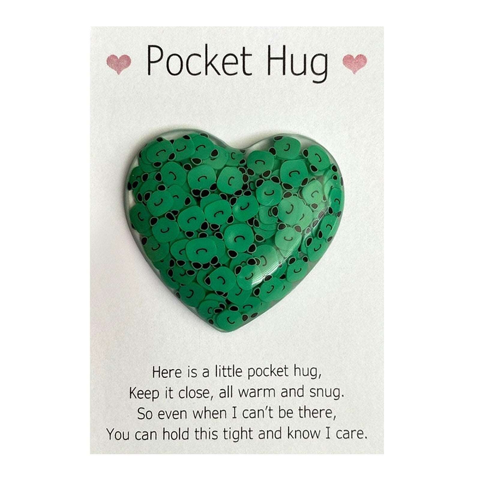 Pocket Hug Heart Love Token