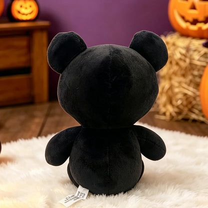 Skeleton Bear Plush Toy | Gothic Skull Teddy Halloween Collectible