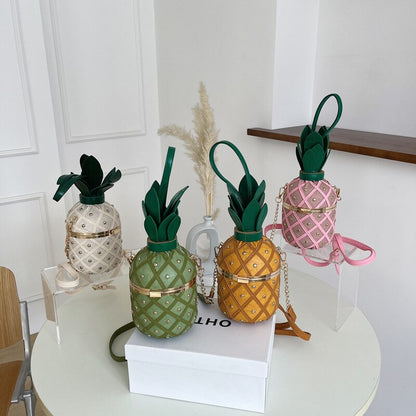 Pineapple Design Cross Body Shoulder Bag - Bags from Dear Cece - Just £39.99! Shop now at Dear Cece