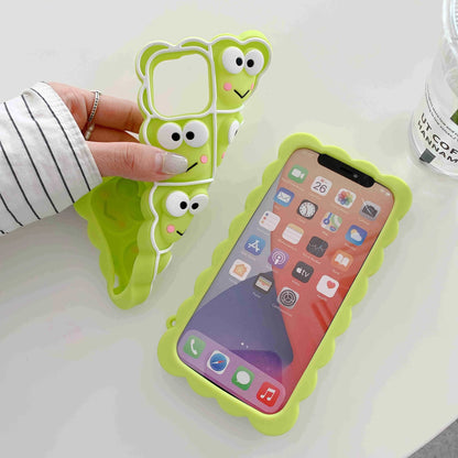 Frog pattern iPhone Soft Silicone Case - cute frog lovers gift