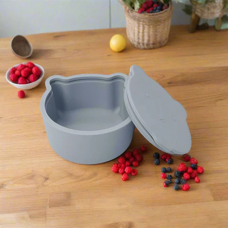 Eco Friendly Silicone Baby Food Storage Box - Teddy Bear - Baby Storage from Dear Cece - Just £14.99! Shop now at Dear Cece