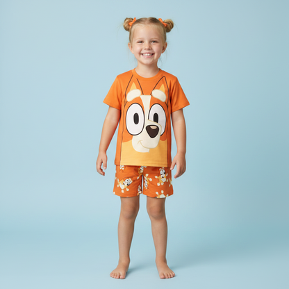 Bluey Kids T-shirt & Shorts Set