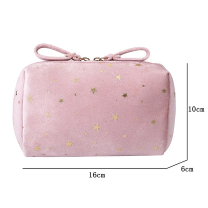 Velvet Star Makeup Cosmetic Bag - cosmetic bags from Dear Cece - Just £8.99! Shop now at Dear Cece