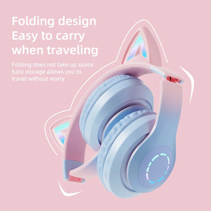 LED Cat Ear Wireless Bluetooth Headphones - Headphones from Dear Cece - Just £24.99! Shop now at Dear Cece