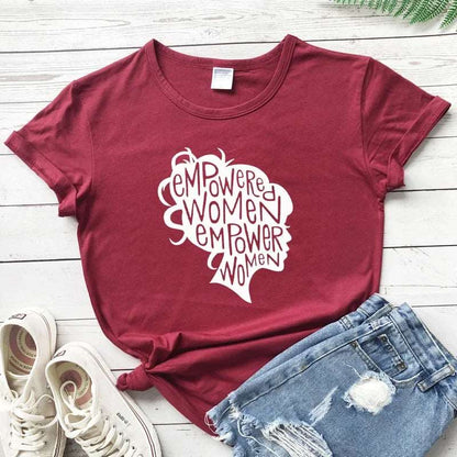 Empower Women Feminist T-shirt - T Shirts from Dear Cece - Just £19.99! Shop now at Dear Cece