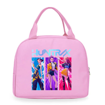 Kpop Demon Hunters Cartoon Lunch Bag