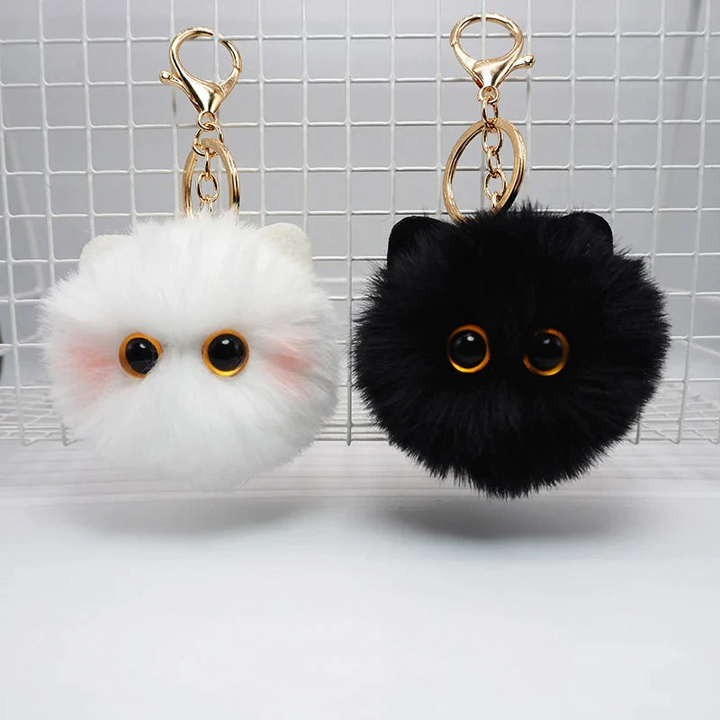 Realistic Kitty Cat Face Keychain - Keychains from Dear Cece - Just £8.99! Shop now at Dear Cece