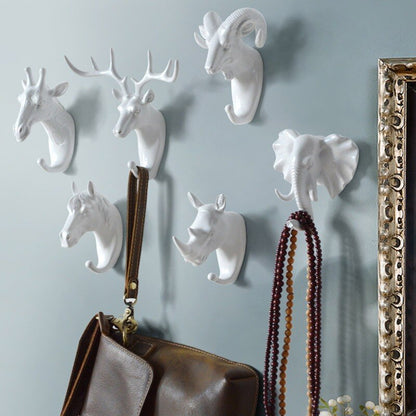 Vintage Style Animal Wall Hanging Hooks - Wall Art from Dear Cece - Just £14.99! Shop now at Dear Cece