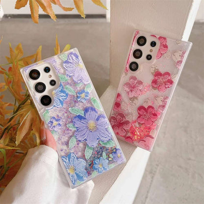 Oil Painting Flower Pattern Samsung Phone Case - phone case from Dear Cece - Just £12.99! Shop now at Dear Cece