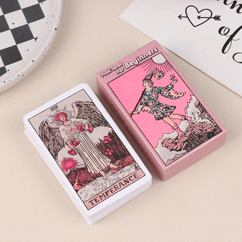 Pink Tarot Cards For Beginners -  from Dear Cece - Just £12.99! Shop now at Dear Cece