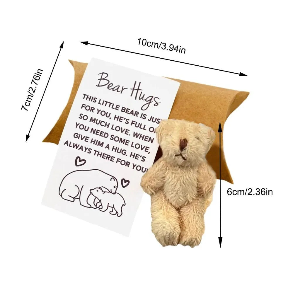 Little Pocket Bear Hug Matchbox Toy