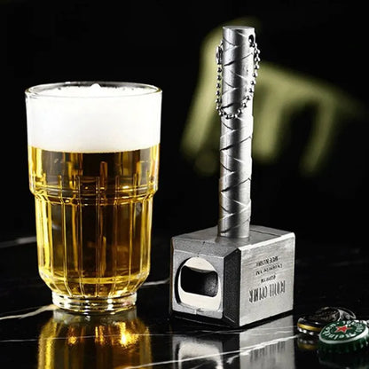 Mjölnir Thor's Hammer Beer Bottle Opener - Bottle Opener from Dear Cece - Just £12.99! Shop now at Dear Cece