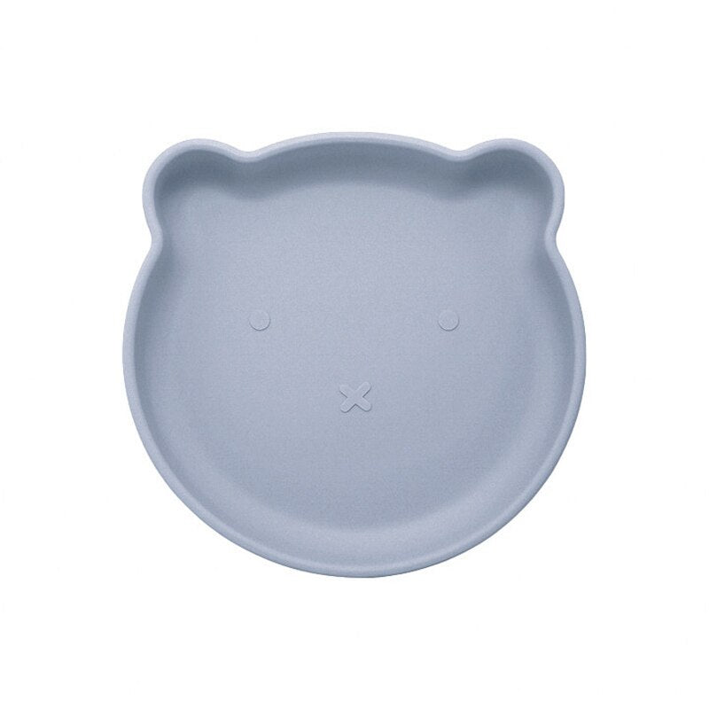 Baby Bear Silicone Plate Set