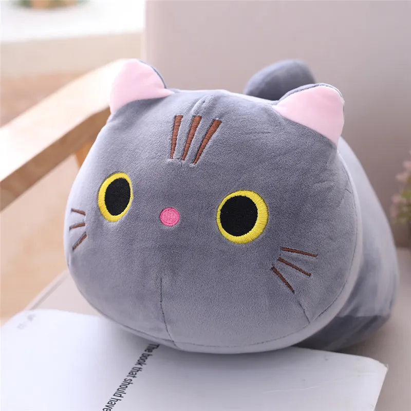 Kawaii Kitty Cat Plush Toy Pillow - Toys from Dear Cece - Just £14.99! Shop now at Dear Cece