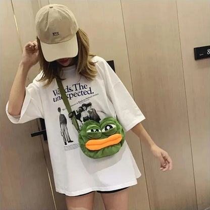 Meme Frog Crossbody Bag - Bags from Dear Cece - Just £17.99! Shop now at Dear Cece