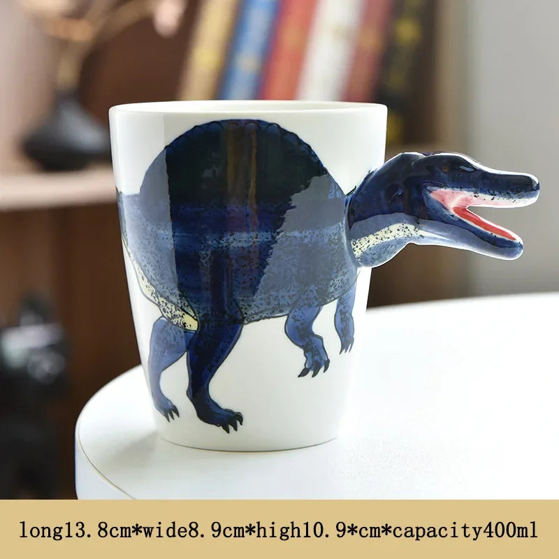 Dinosaur Shaped Ceramic Mug - Mugs from Dear Cece - Just £24.99! Shop now at Dear Cece