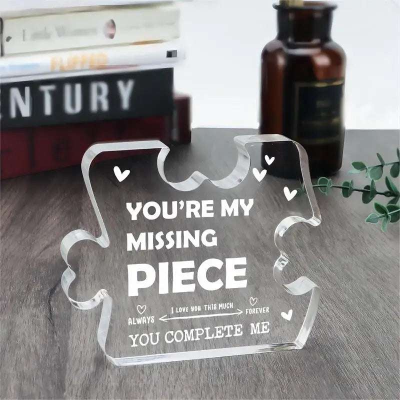 My Missing Puzzle Piece Acrylic Plaque