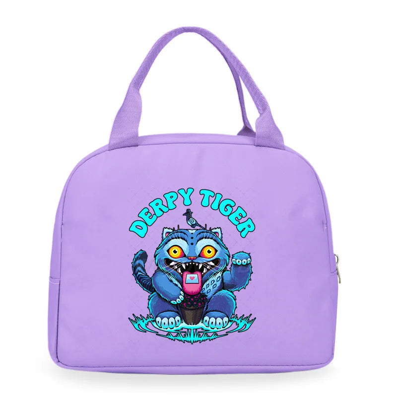 Kpop Demon Hunters Cartoon Lunch Bag