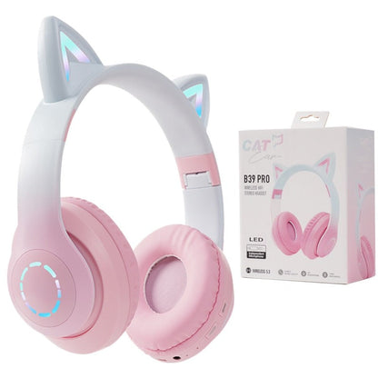 LED Cat Ear Wireless Bluetooth Headphones - Headphones from Dear Cece - Just £24.99! Shop now at Dear Cece