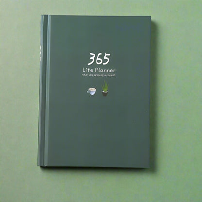 365 Undated Daily Planner Organiser