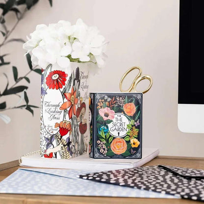 Ceramic Through The Looking Glass Book Vase - Vase from Dear Cece - Just £34.99! Shop now at Dear Cece