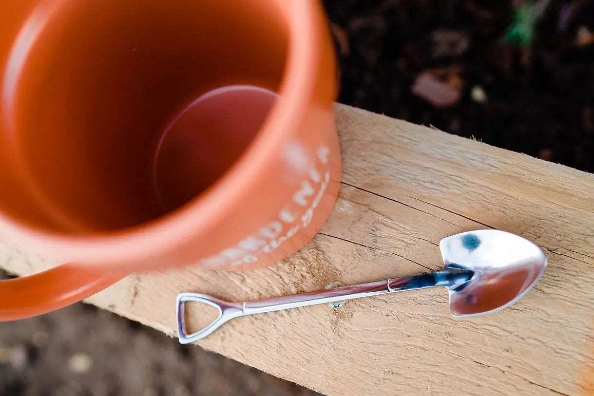 Gardener of the Year Mug with Shovel Spoon - Mugs from Dear Cece - Just £19.99! Shop now at Dear Cece