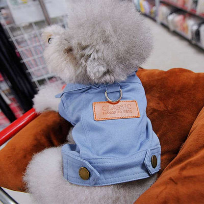 Doggy Denim Jacket XS - 3XL - Dog Apparel from Dear Cece - Just £14.99! Shop now at Dear Cece