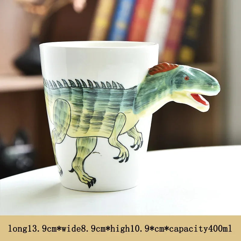 Dinosaur Shaped Ceramic Mug - Mugs from Dear Cece - Just £24.99! Shop now at Dear Cece