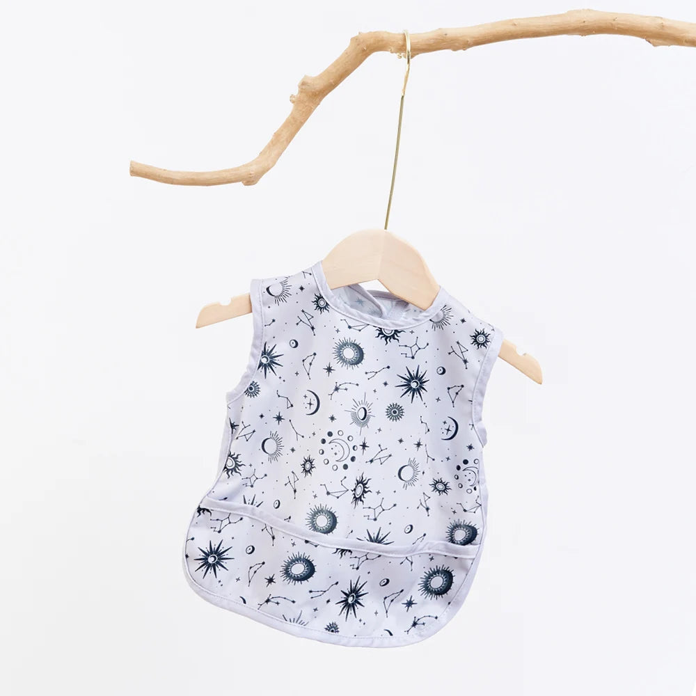 Cosmic Recycled Fabric Baby Weaning Bib